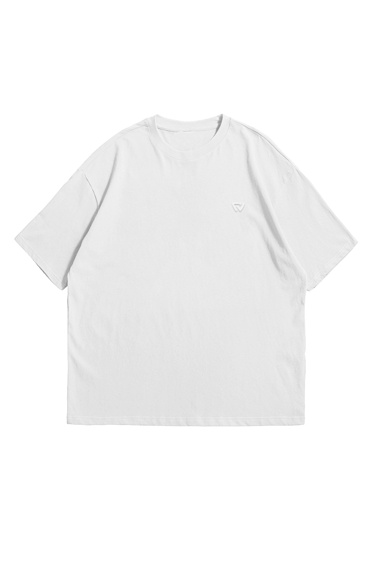 Oversize Basic Tee - Beyaz