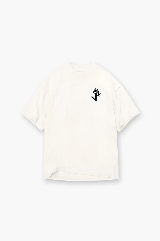 FV King White Oversize Unisex Tee