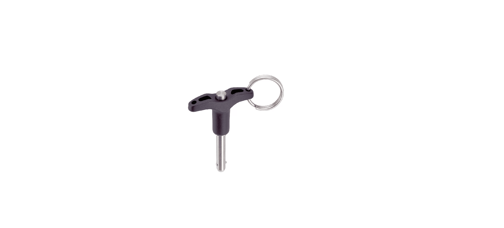 HALDER T-Saplı Bilyalı Kilit Pimleri Ball Lock Pins NAS / MS17985 , inç image
