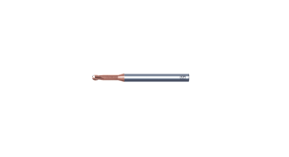 2 AĞIZLI 2NB Ø1.2 MM DALMA BOYLU KÜRE KARBÜR FREZE image