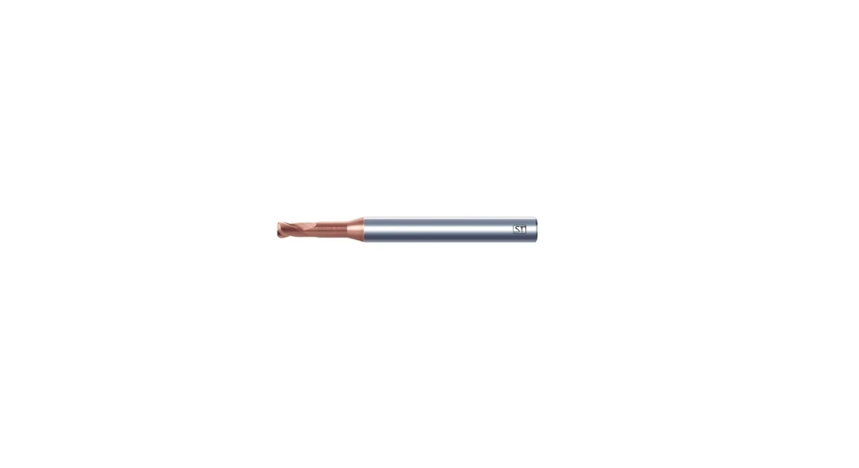 2 AĞIZLI 2NC Ø0.20 MM < Ø1.0 MM KÖŞE RADIUS DALMA BOYLU KARBÜR FREZE image