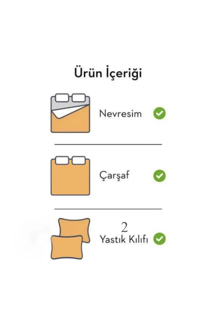 Natural Gri Tek Kişilik Lastikli Çarşaflı Nevresim Takımı (4 Parça )