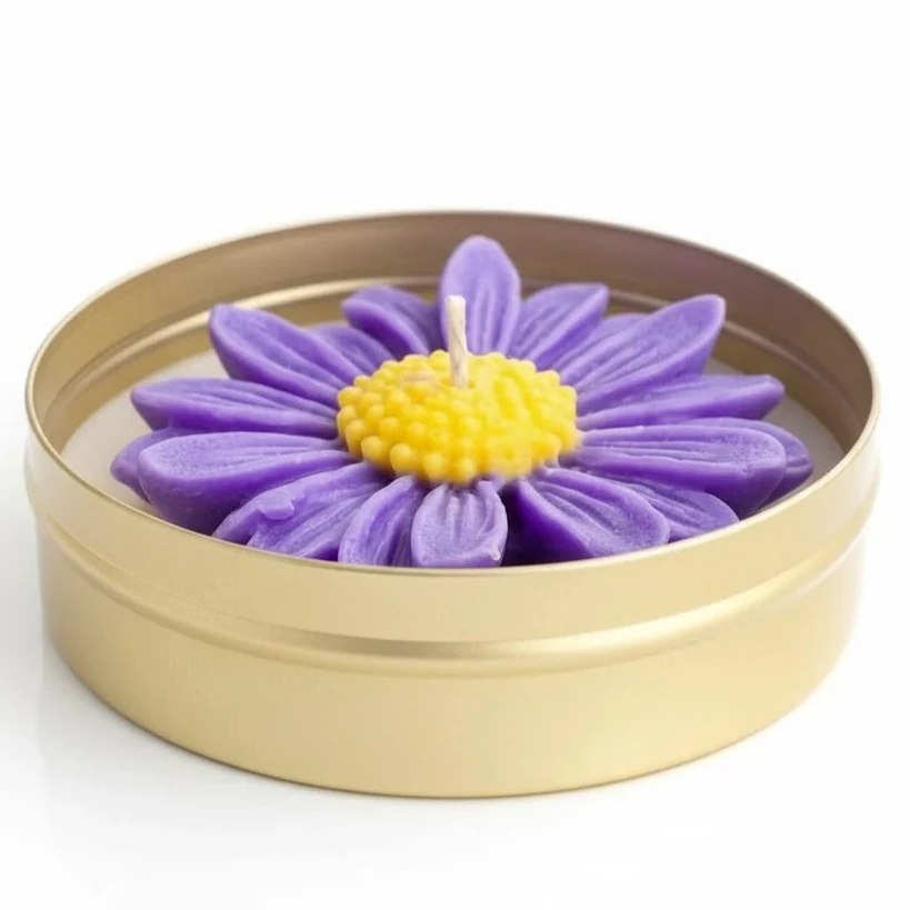 Papatya Mum - Mor (Lavanta Kokulu)