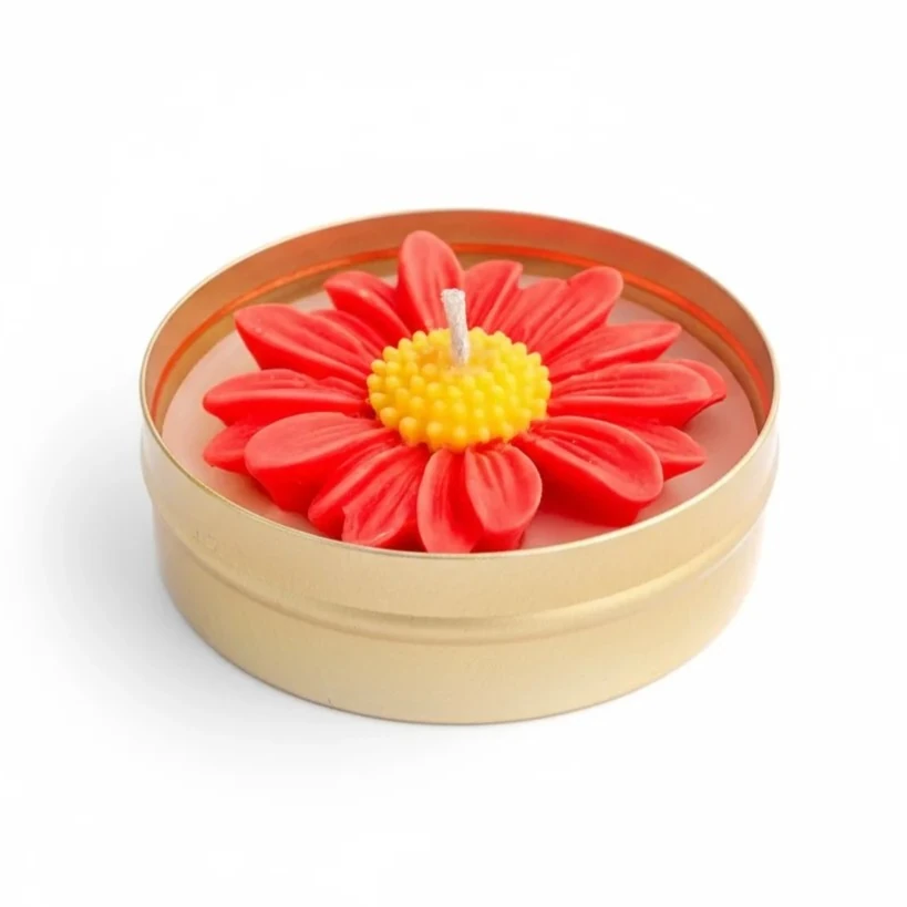 Papatya Mum - Kırmızı (Japon Kiraz Çiçeği Kokulu)