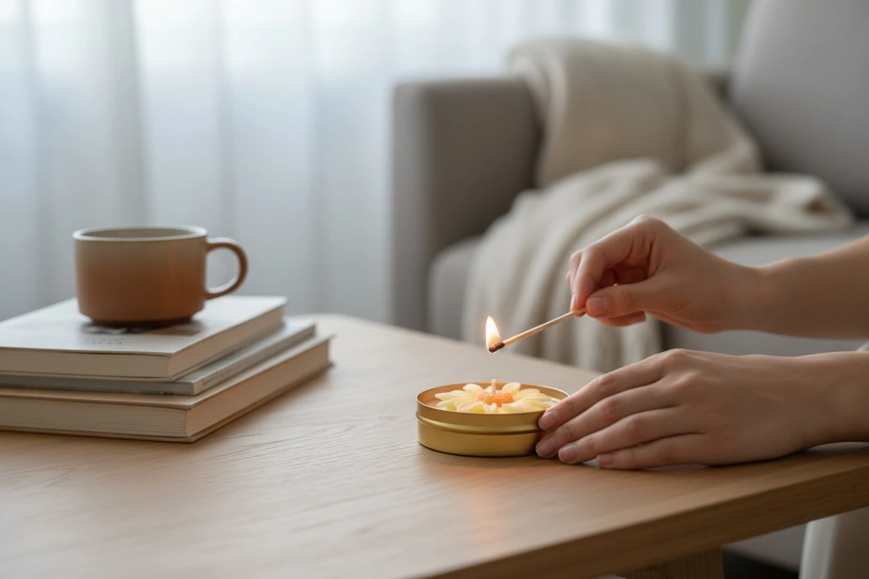 Papatya Mum - Sarı (Limon Kokulu)