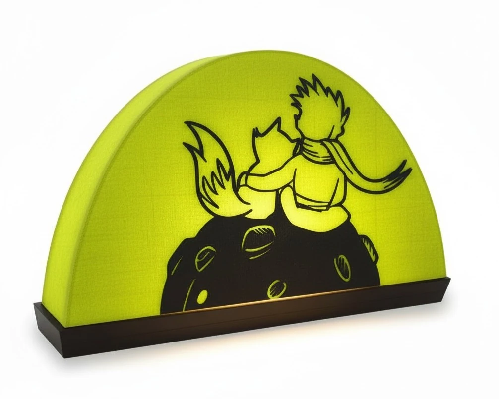 Küçük Prens Gece Lambası (Siluet)