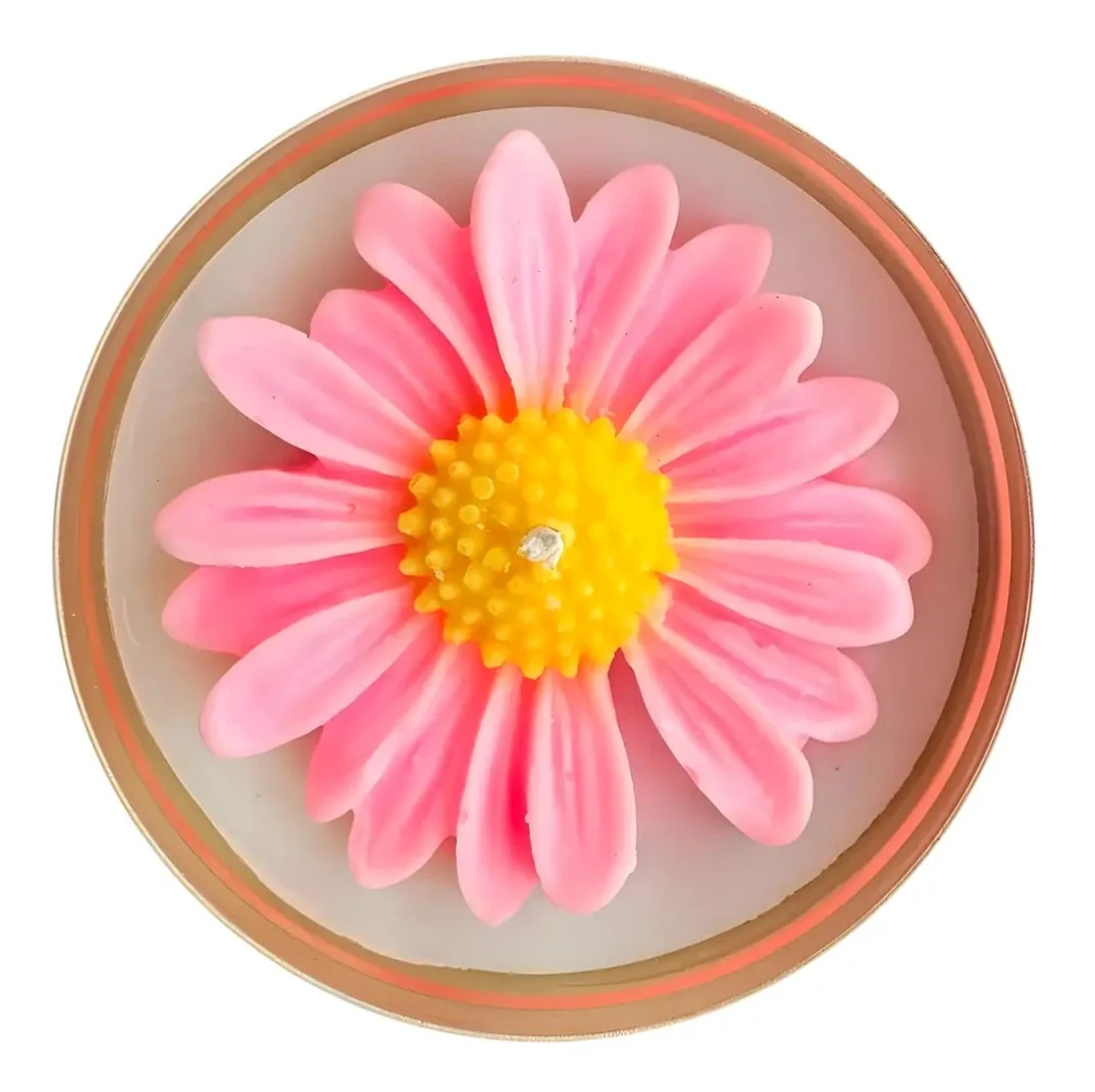 Papatya Mum - Pembe (Gül Kokulu)