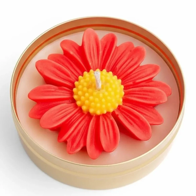 Papatya Mum - Kırmızı (Japon Kiraz Çiçeği Kokulu)