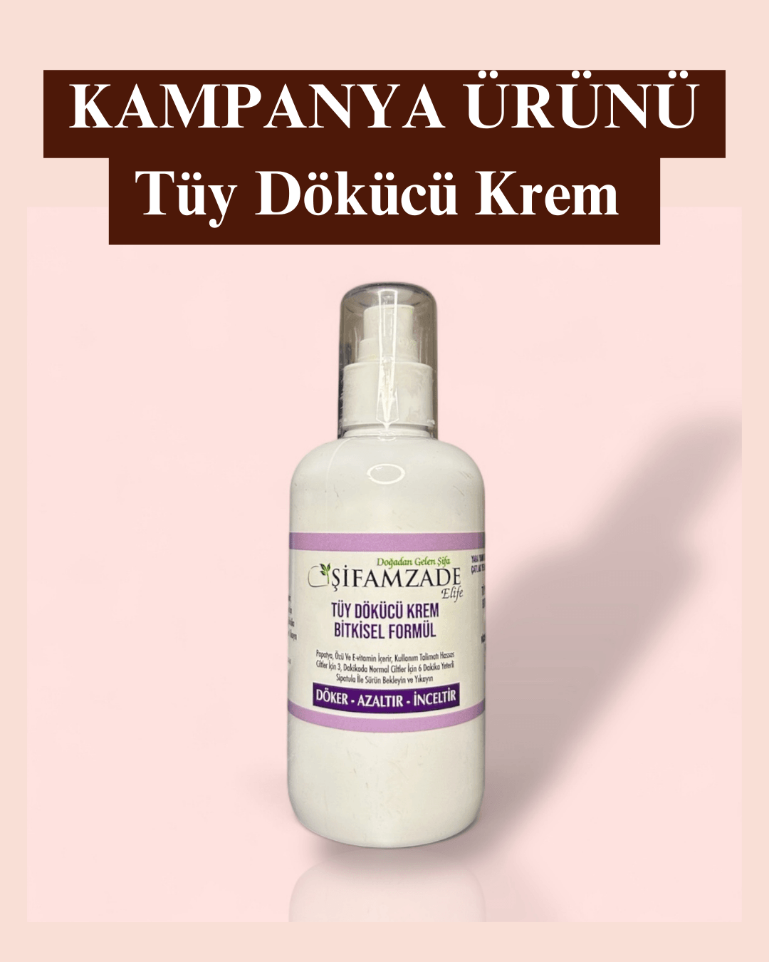 Tüy Dökücü Krem 250 ML