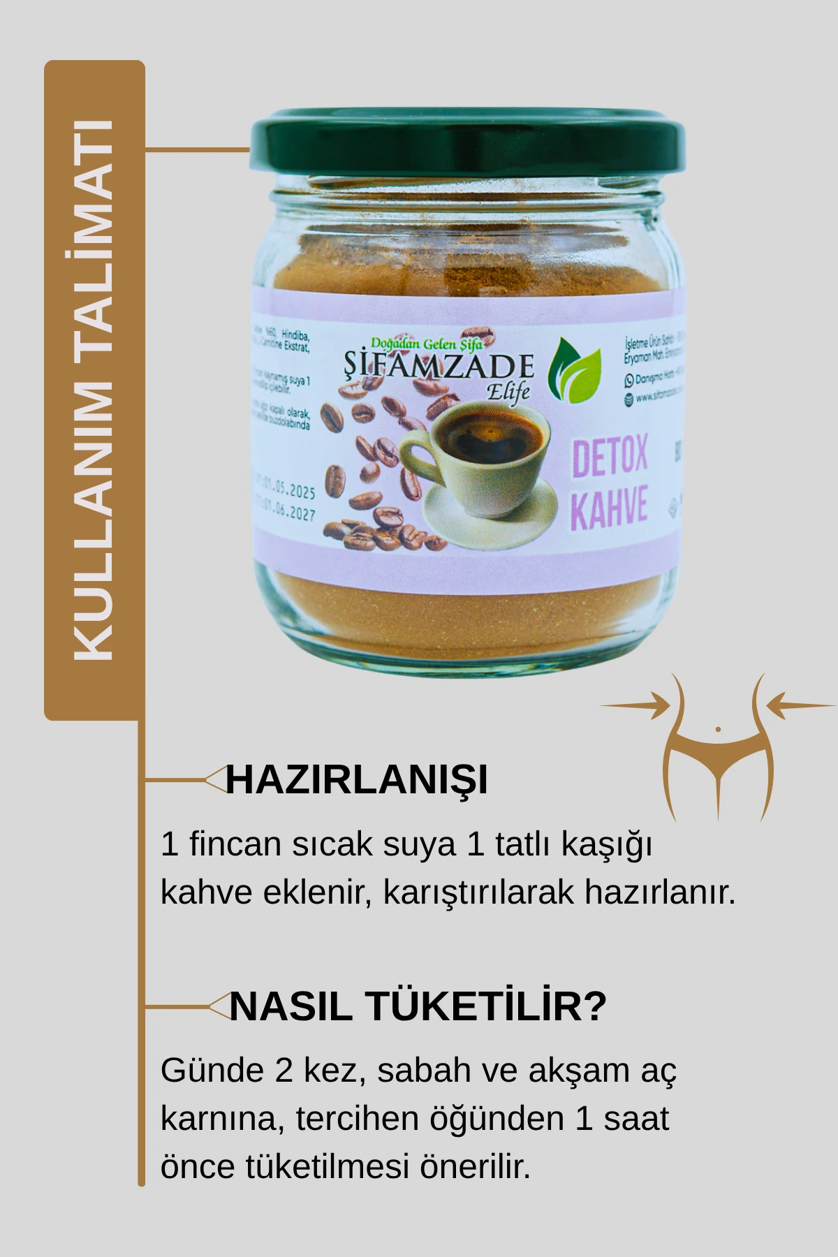 Detox Kahve ( Zayıflatıcı Form Kahve )