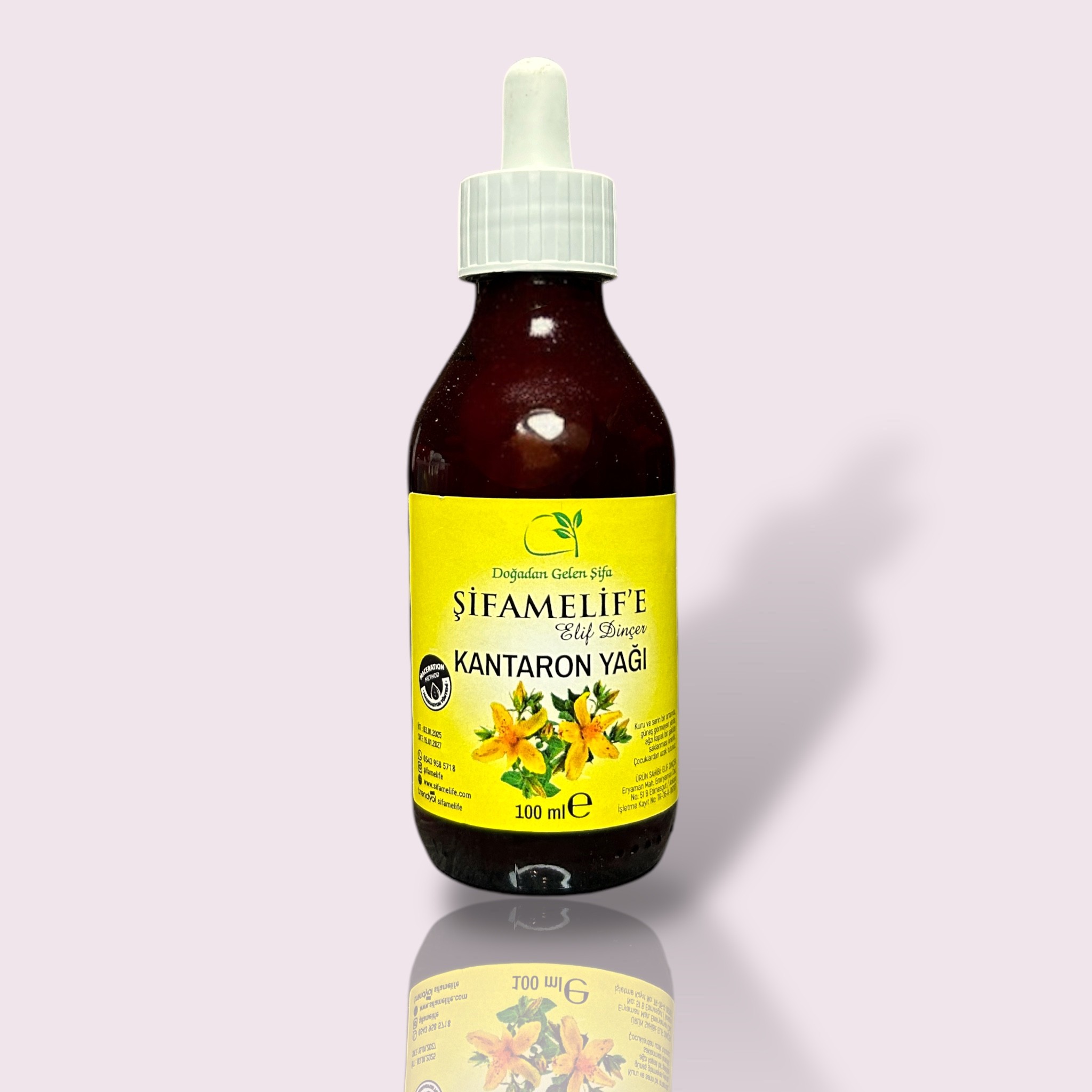 Kantaron Yağı 100 ml