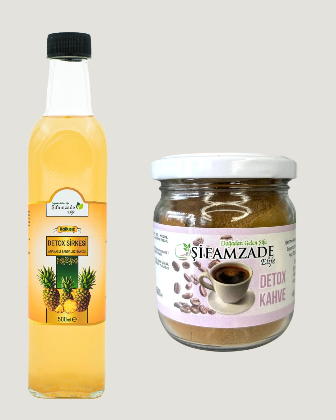 Detox Sirke ve Detox Kahve Seti 