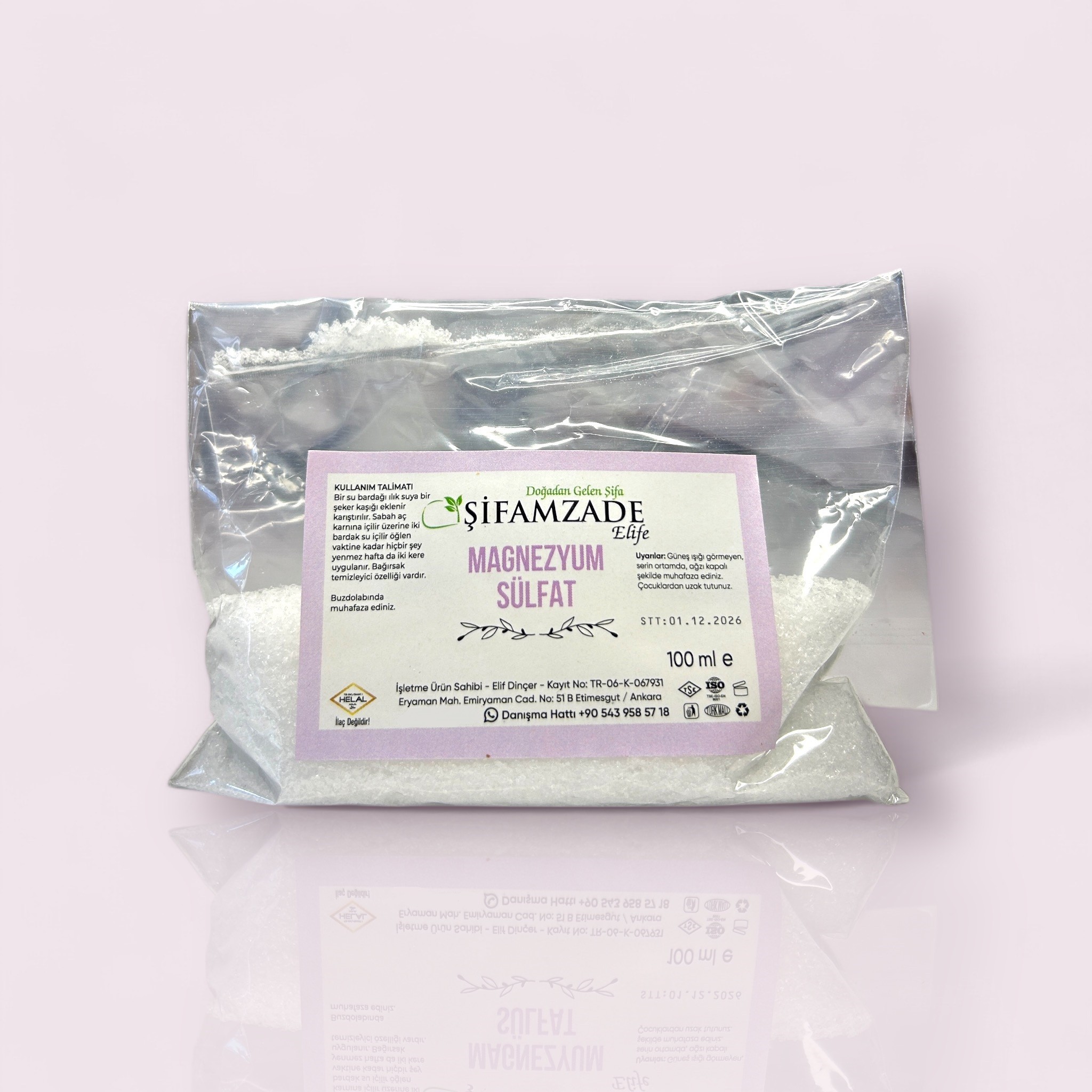 Magnezyum Sülfat 100gr