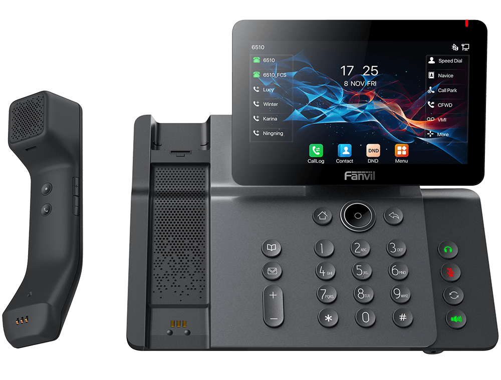 FANVIL V66 PRO PRIME İŞ TELEFONU - DOKUNMATİK EKRAN - GİGABİT - Wi-Fi - KABLOSUZ AHİZE