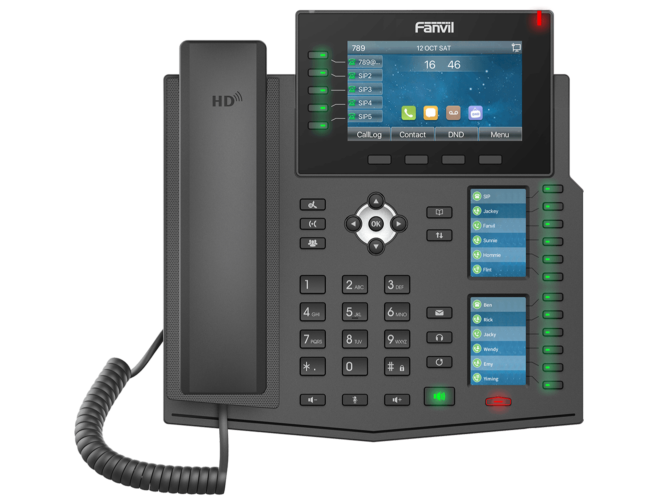 FANVIL X6U ÜST SEVİYE KURUMSAL IP TELEFON - GİGABİT