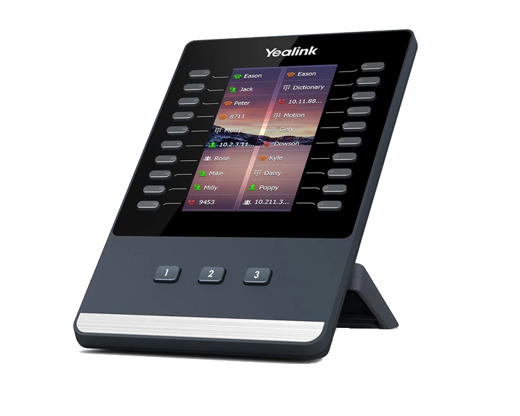 YEALINK EXP43, T4U SERİSİ EKRAN GENİŞLETME MODÜLÜ, (T42U/T43U/T46U/T48U)