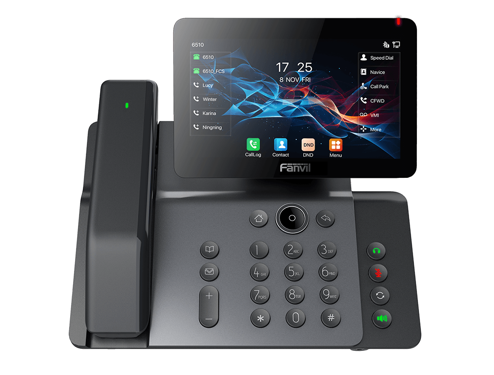FANVIL V66 PRO PRIME İŞ TELEFONU - DOKUNMATİK EKRAN - GİGABİT - Wi-Fi - KABLOSUZ AHİZE