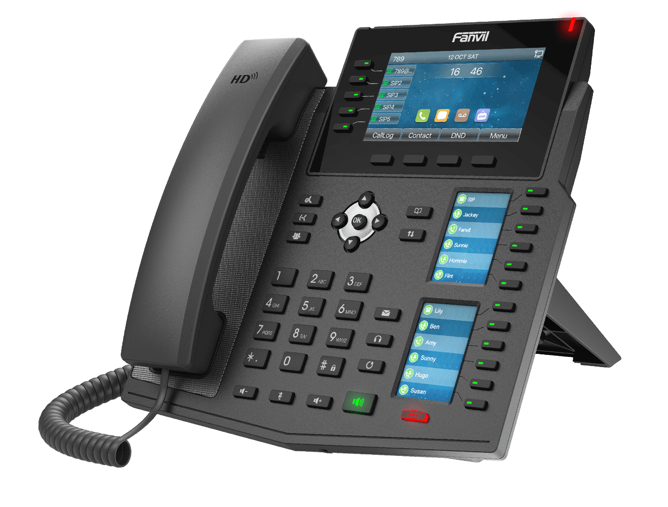 FANVIL X6U ÜST SEVİYE KURUMSAL IP TELEFON - GİGABİT