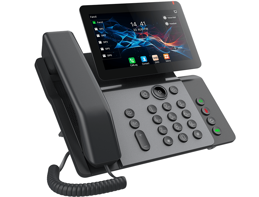 FANVIL V66 PRIME İŞ TELEFONU - DOKUNMATİK EKRAN - GİGABİT - Wi-Fi