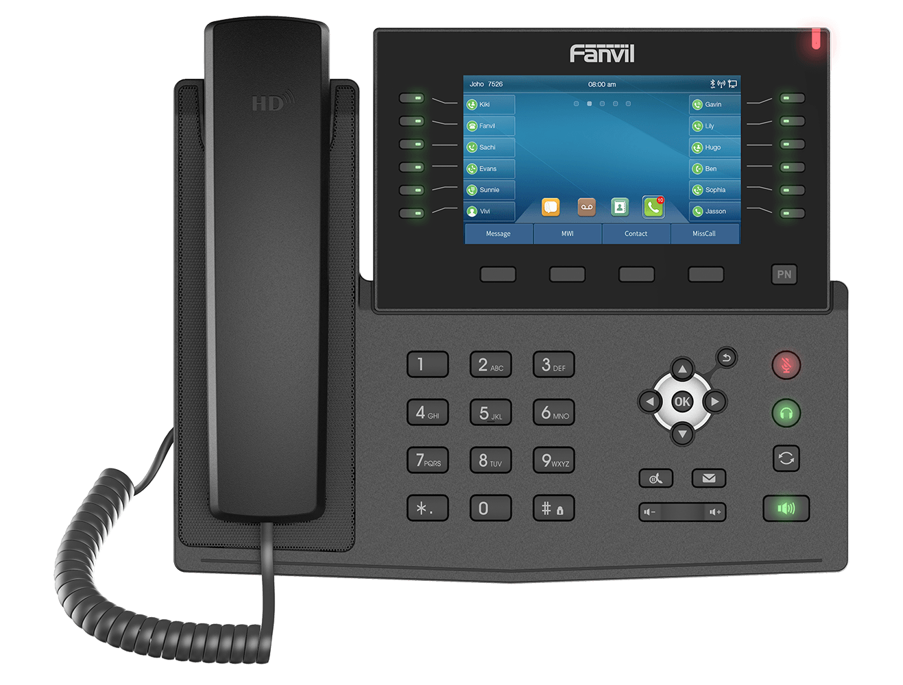 FANVIL X7C ÜST SEVİYE KURUMSAL IP TELEFON - GİGABİT