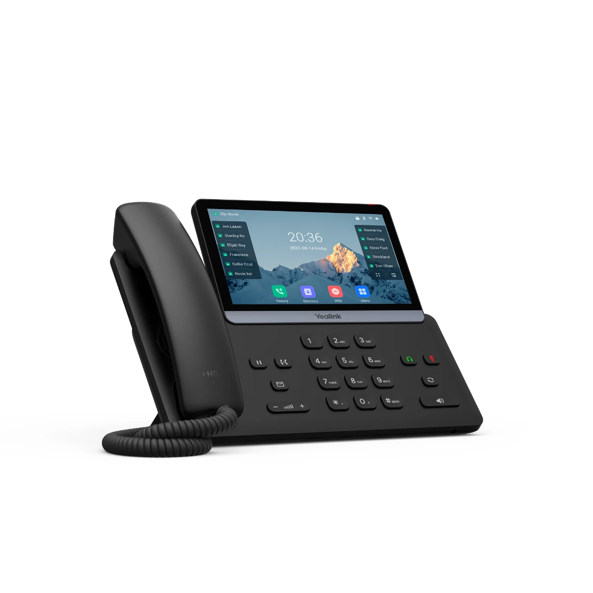 YEALINK T85W 16 SIP, EN ÜST DÜZEY İŞ TELEFONU (PoE + GIGABIT + Wi-Fi)