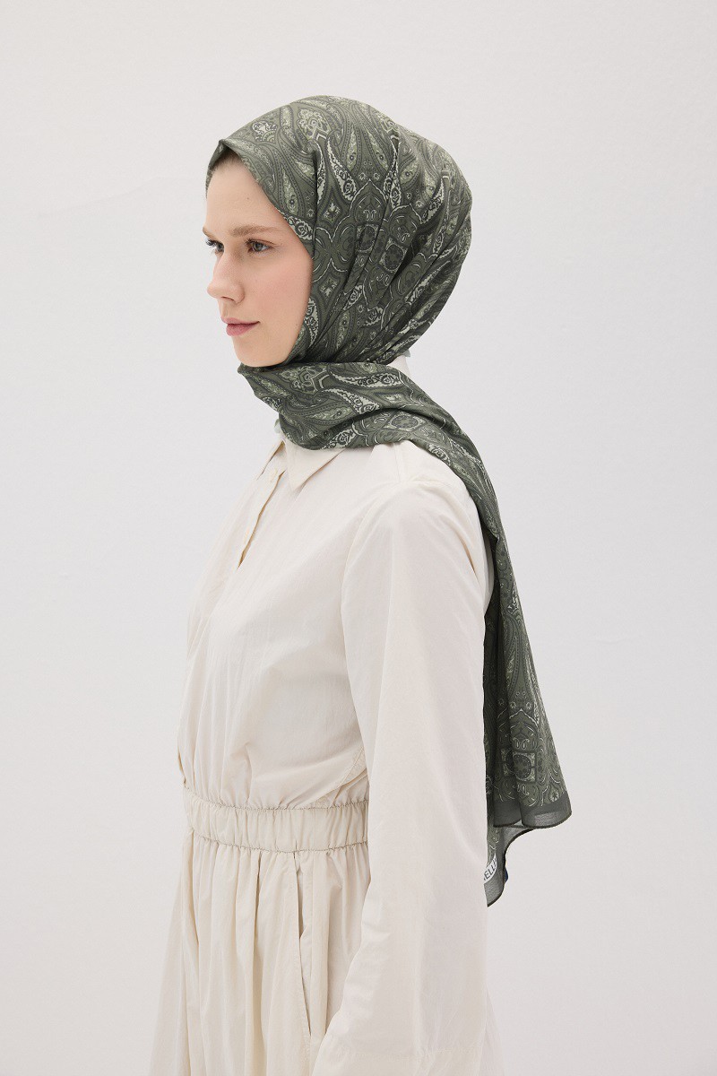 Rüya Desen - Zeytin Yeşili