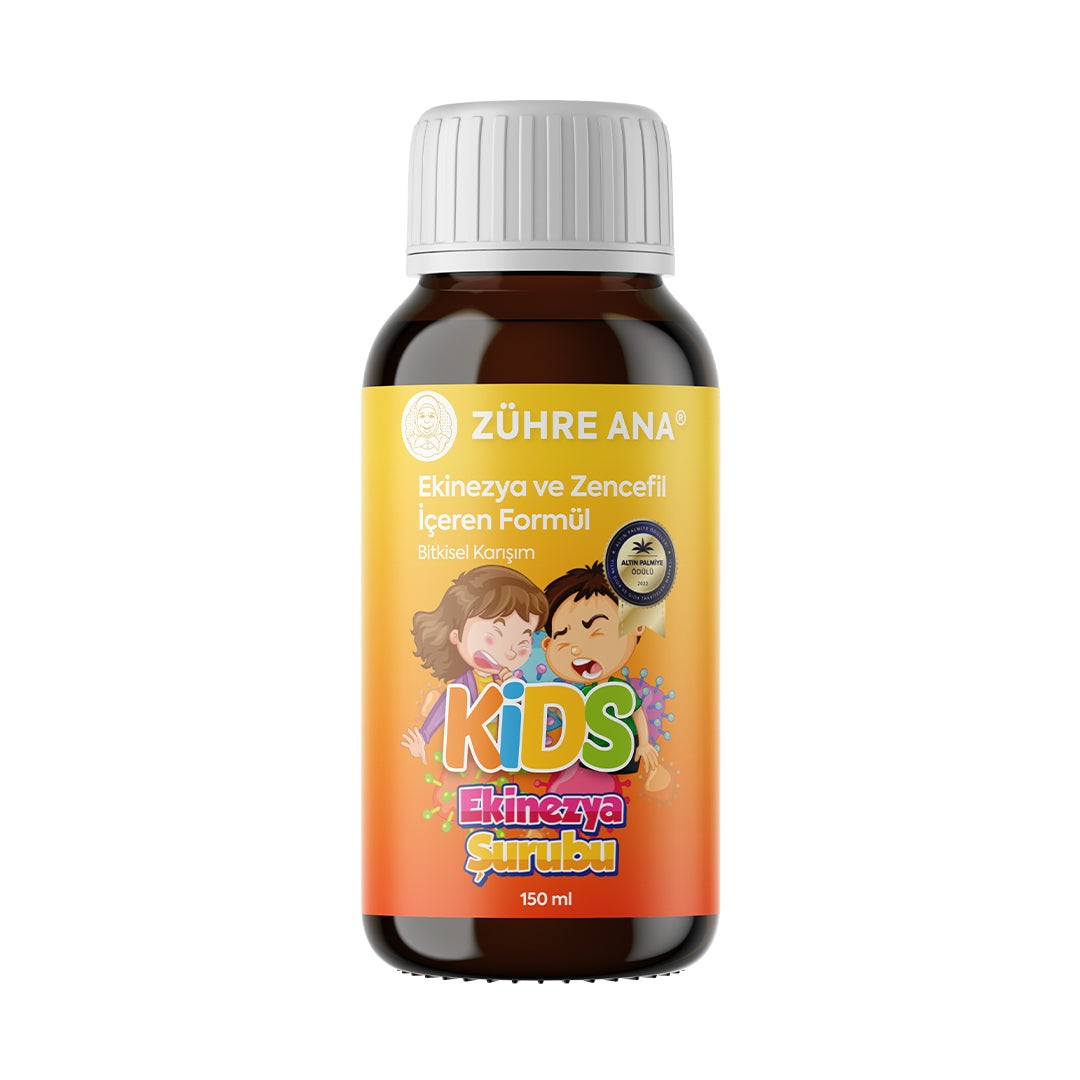 Zühre Ana 2 Stück Kids Echinacea und Ingwer Hustensaft