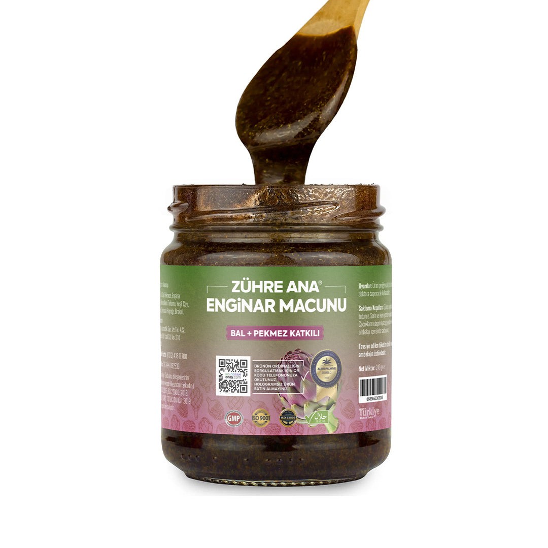 Zühre Mother Artichoke Paste Honey and Molasses Additive Paste