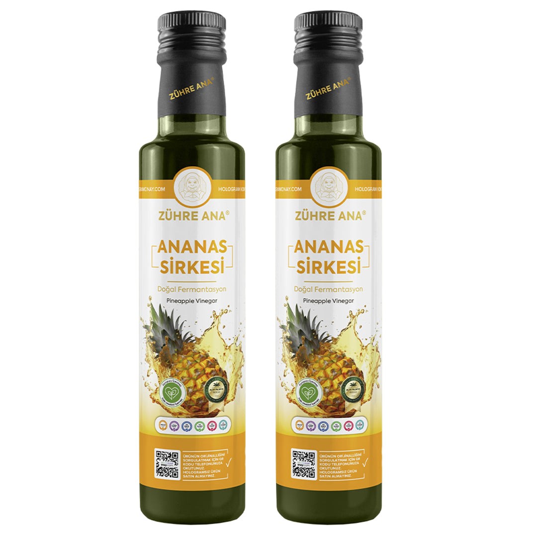 Zühre Ana 2 Adet Ananas Sirkesi Doğal Fermantasyon