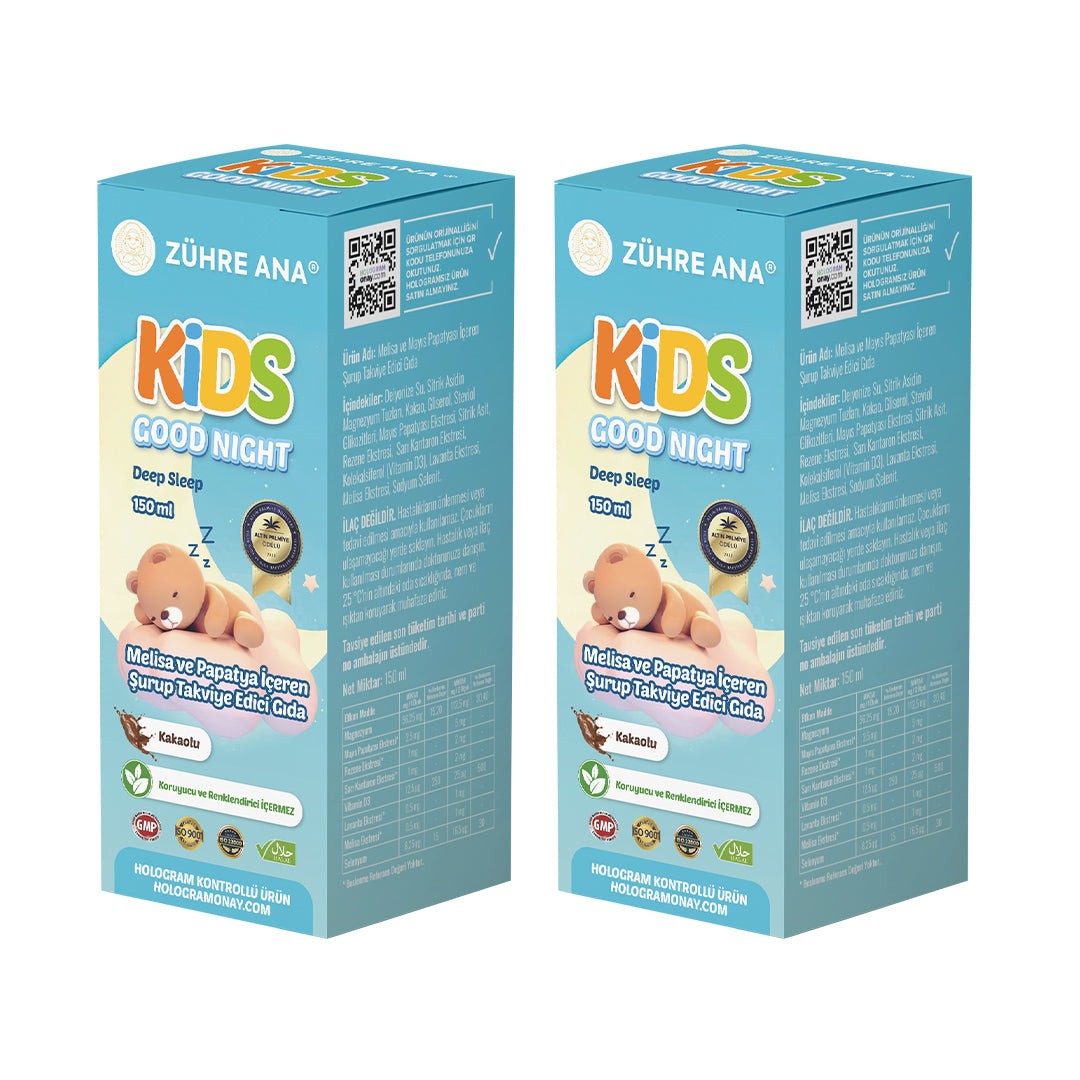 Zühre Ana 2 Pieces Kids Sleep Syrup