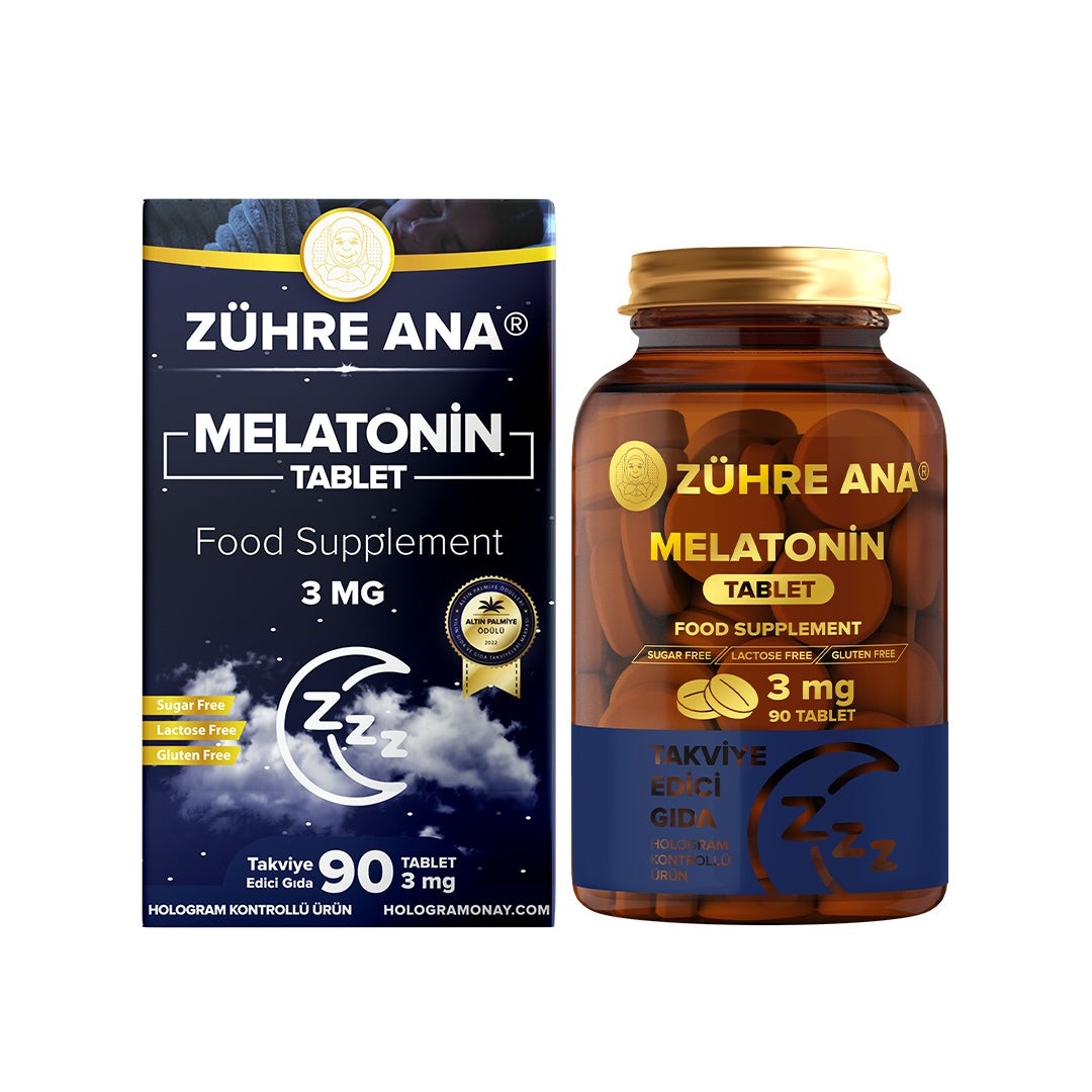 Zühre Ana Melatonin 3 mg 90 Tabletten