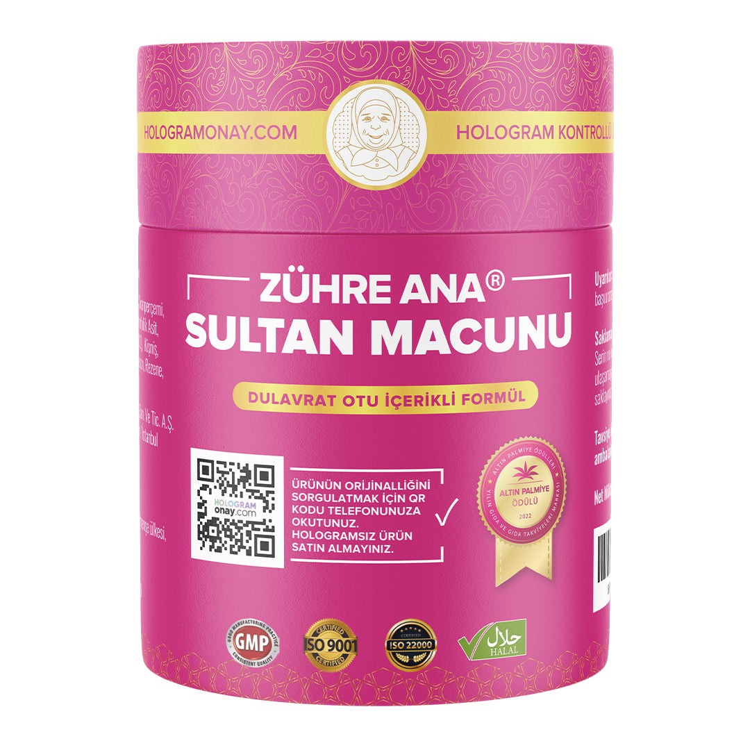 Zühre Ana Sultan Paste Containing Burdock, Chaste and Yarrow