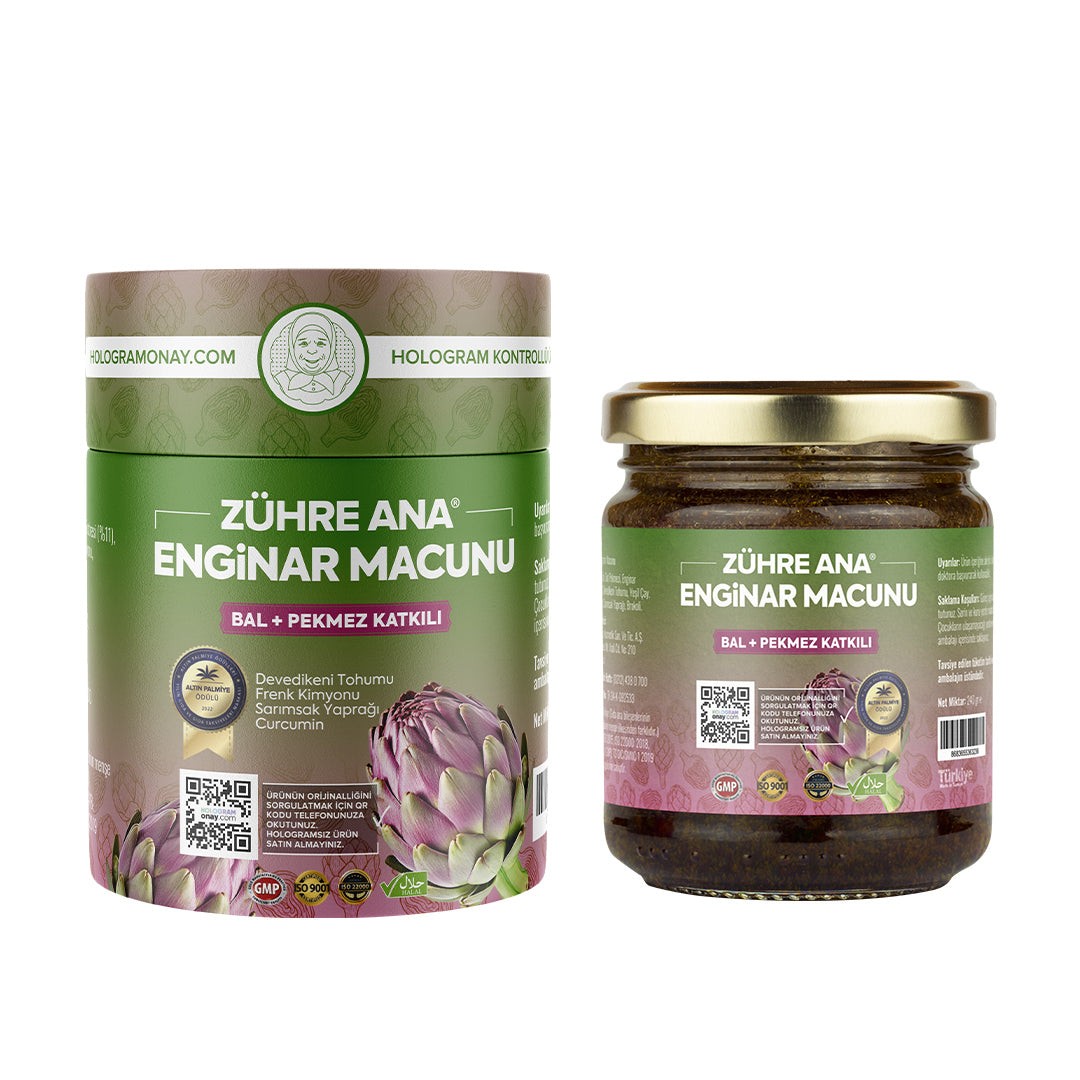 Zühre Mother Artichoke Paste Honey and Molasses Additive Paste