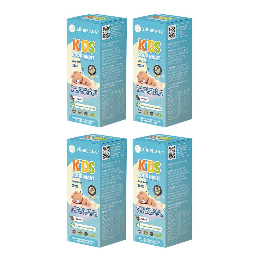 Zühre Ana 4 Pieces Kids Sleep Syrup