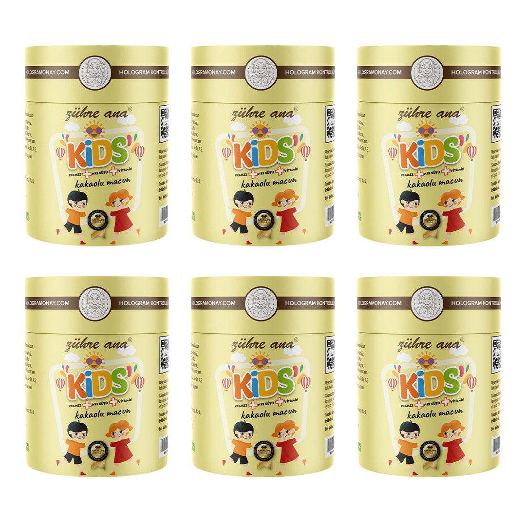 Zühre Ana 6 Pieces Kids Cocoa Paste