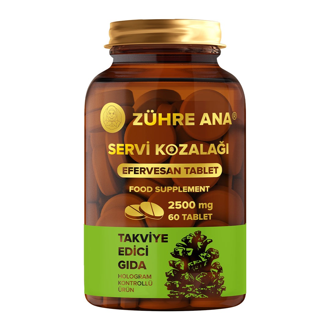 Zühre Ana Cypress Cone Effervescent 60 Tablets