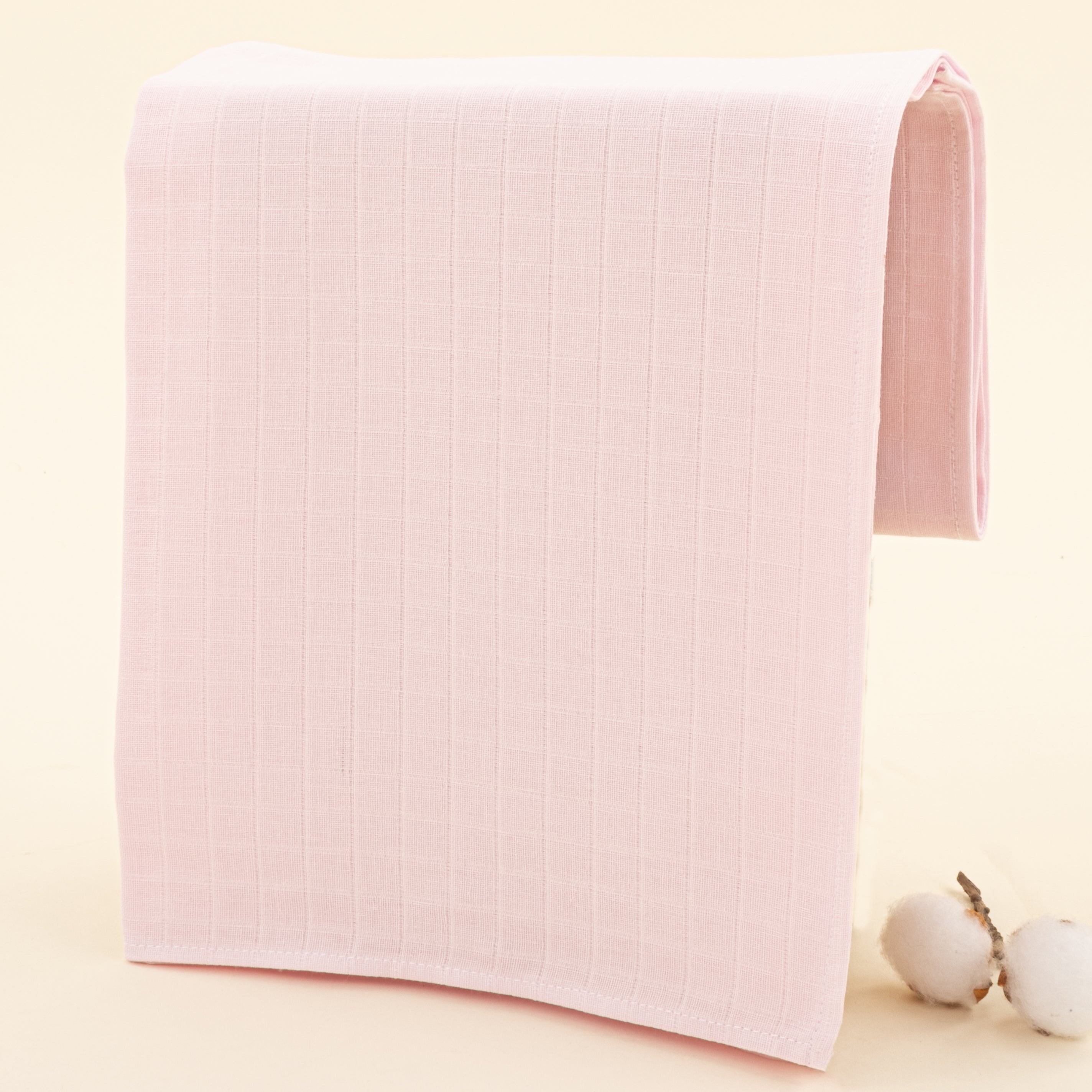 Müslin Örtü - Bebe Pembe Muslin