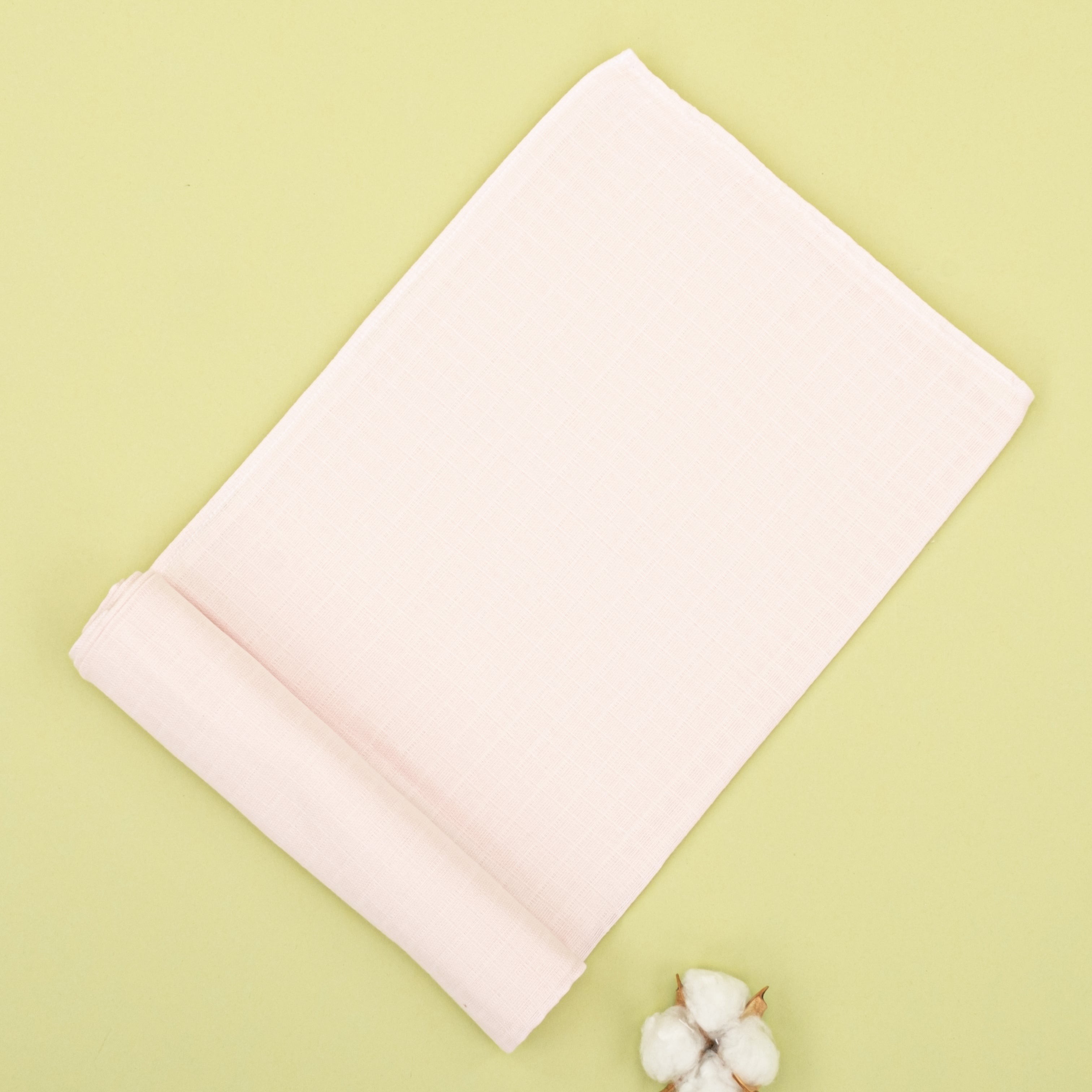 Müslin Örtü - Bebe Pembe Muslin