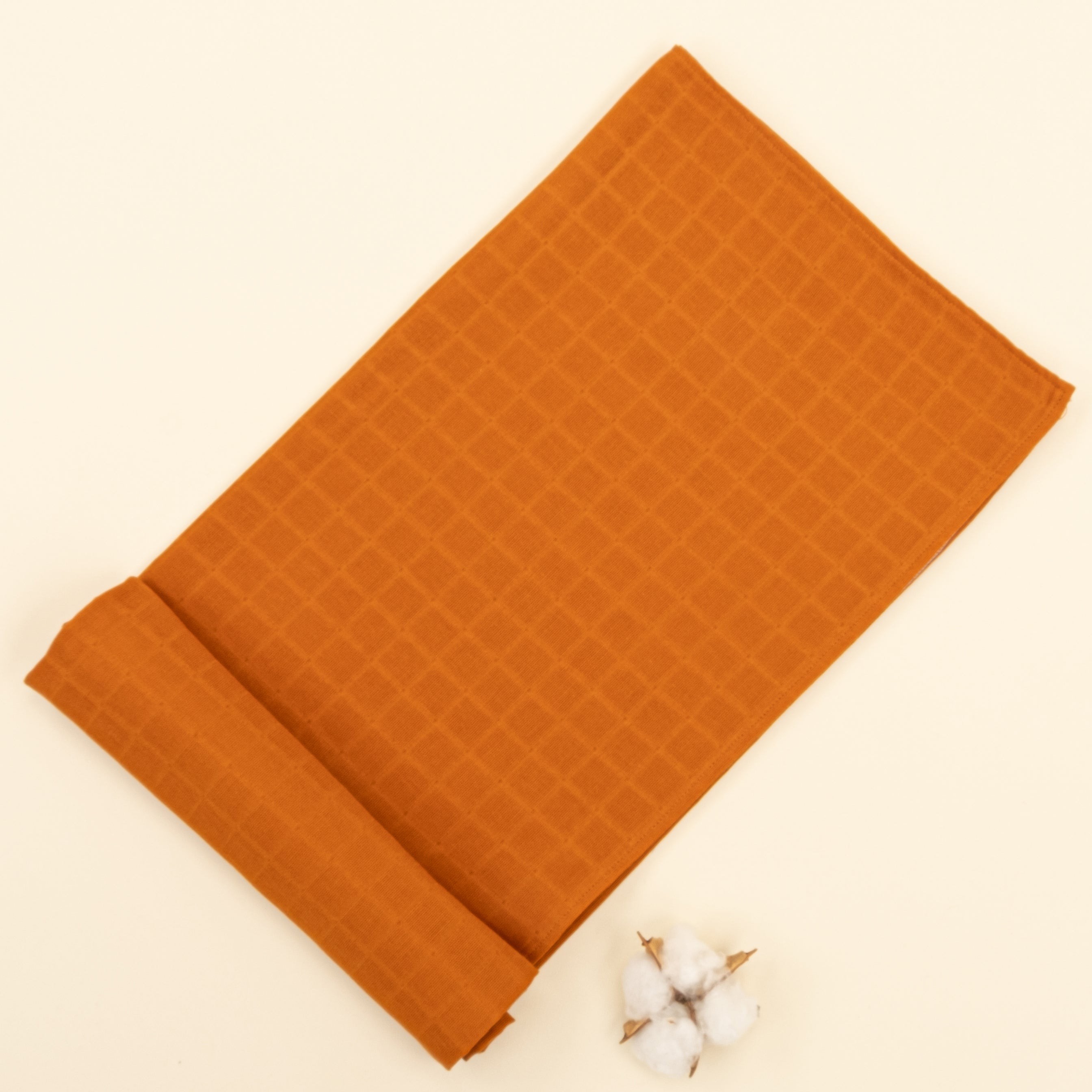 Müslin Örtü - Kiremit Muslin