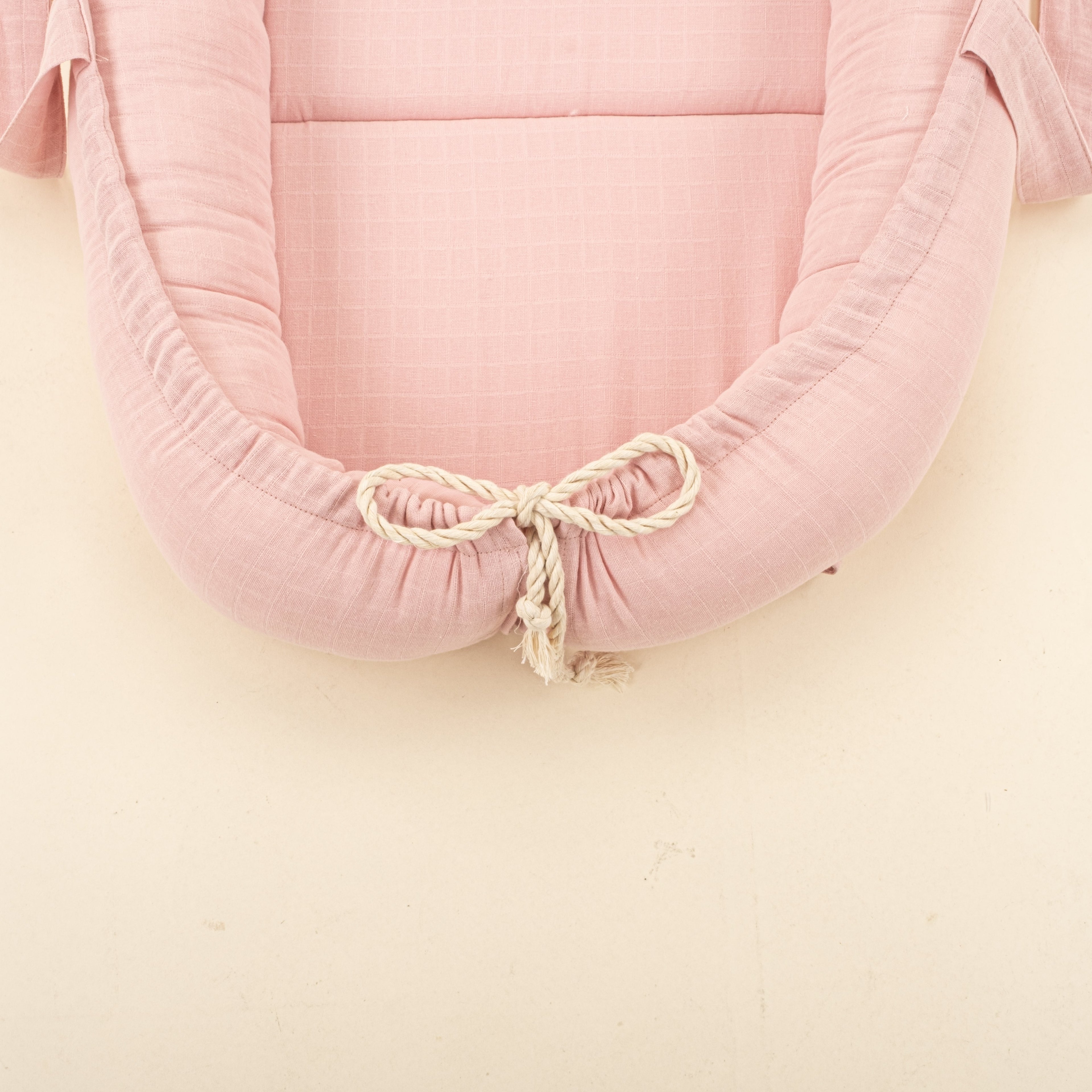 Babynest ve Yastık - Pudra Muslin