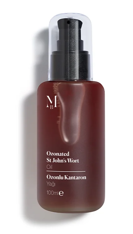 Ozonlu Kantaron Yağı 100 mL - Misbahçe
