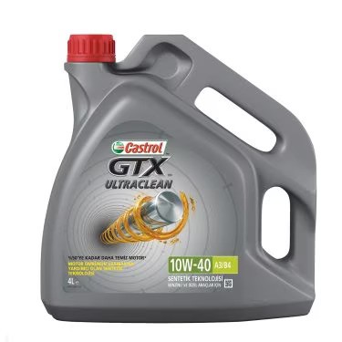 CASTROL GTX ULTRACLEAN 10W-40 A3/B4 4 LİTRE