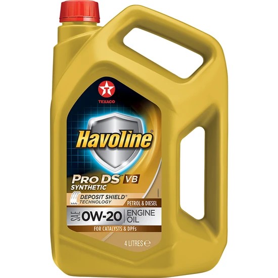 TEXACO HAVOLINE PRODS VB 0W-20 4 LİTRE