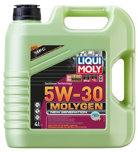 LIQUI MOLY 5W30 DPF Motor Yağı Molygen New Generation Advance Full Sentetik 4 Litre