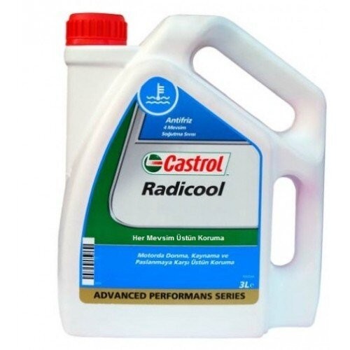 CASTROL RADİCOOL MAVİ ANTİFRİZ, 3 LİTRE