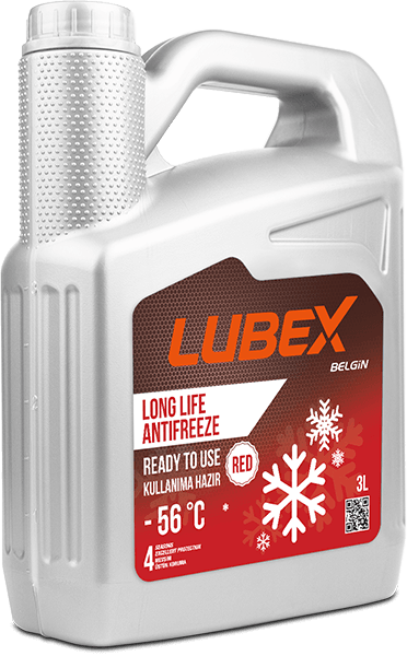 LUBEX KIRMIZI ANTİFRİZ-56 3 LİTRE