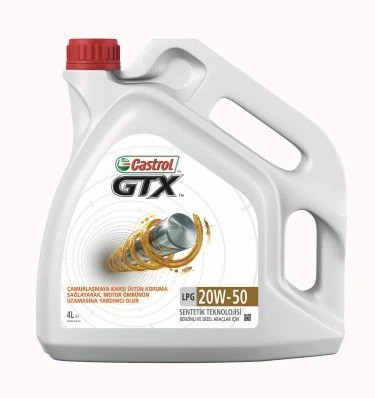 CASTROL GTX LPG 20W50 4 LİTRE