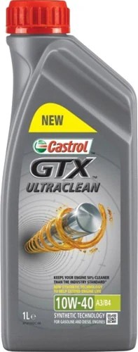 CASTROL GTX ULTRACLEAN 10W40 1 LİTRE