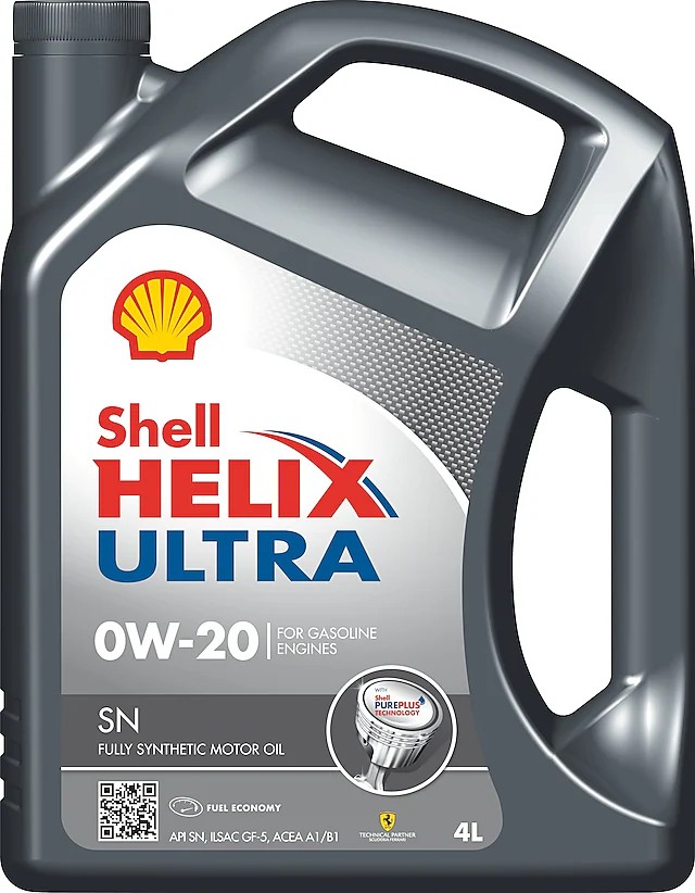 SHELL HELIX ULTRA SN 0W-20 4 LİTRE