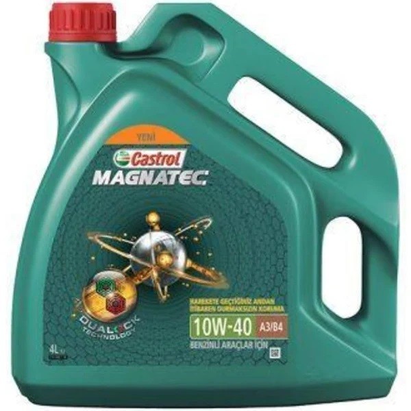 CASTROL MAGNATEC 10W-40 A3/B4 BENZİNLİ ARAÇLAR 4 LİTRE 